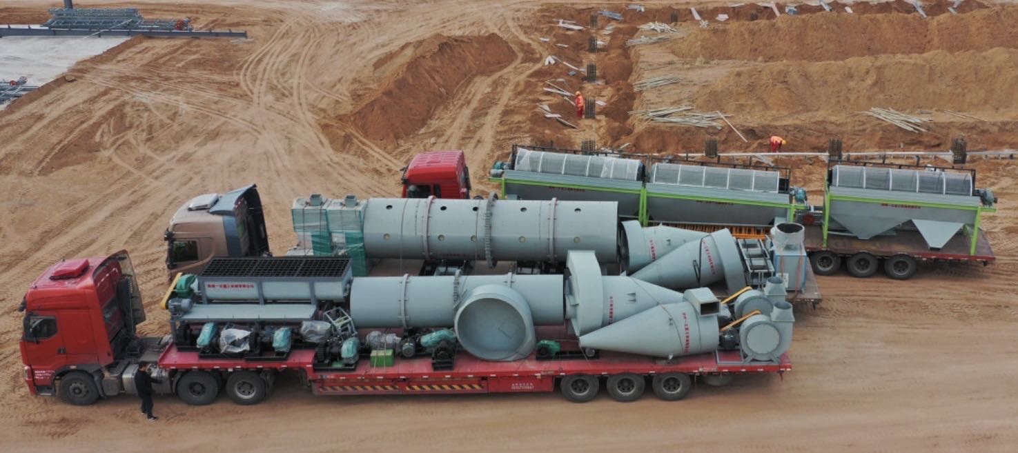 内蒙古鄂尔多斯市年产五万吨有机肥设备